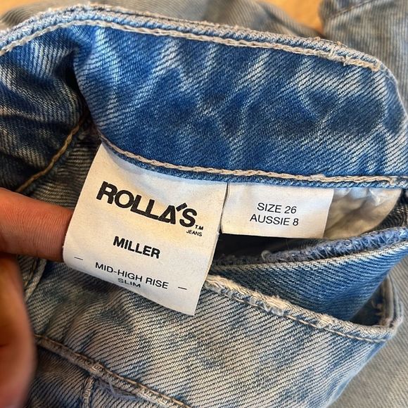 Rollas Miller Mid-High Rise Slim jeans - Picture 5 of 12